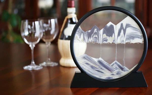 Moving Sand Art