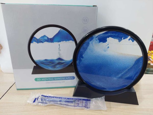 Moving Sand Art