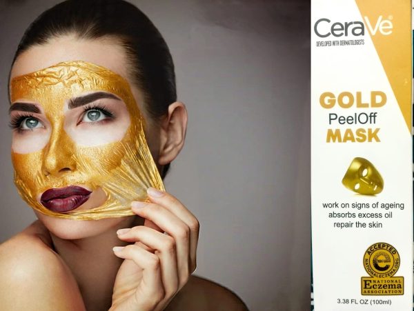 Cerave Radiant Glow Peel-off Gold Mask