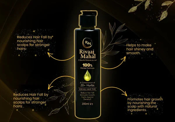 Rivaaj Hair Oil | Hair Food Organic | Hair Problem Solution