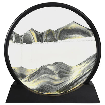 Moving Sand Art