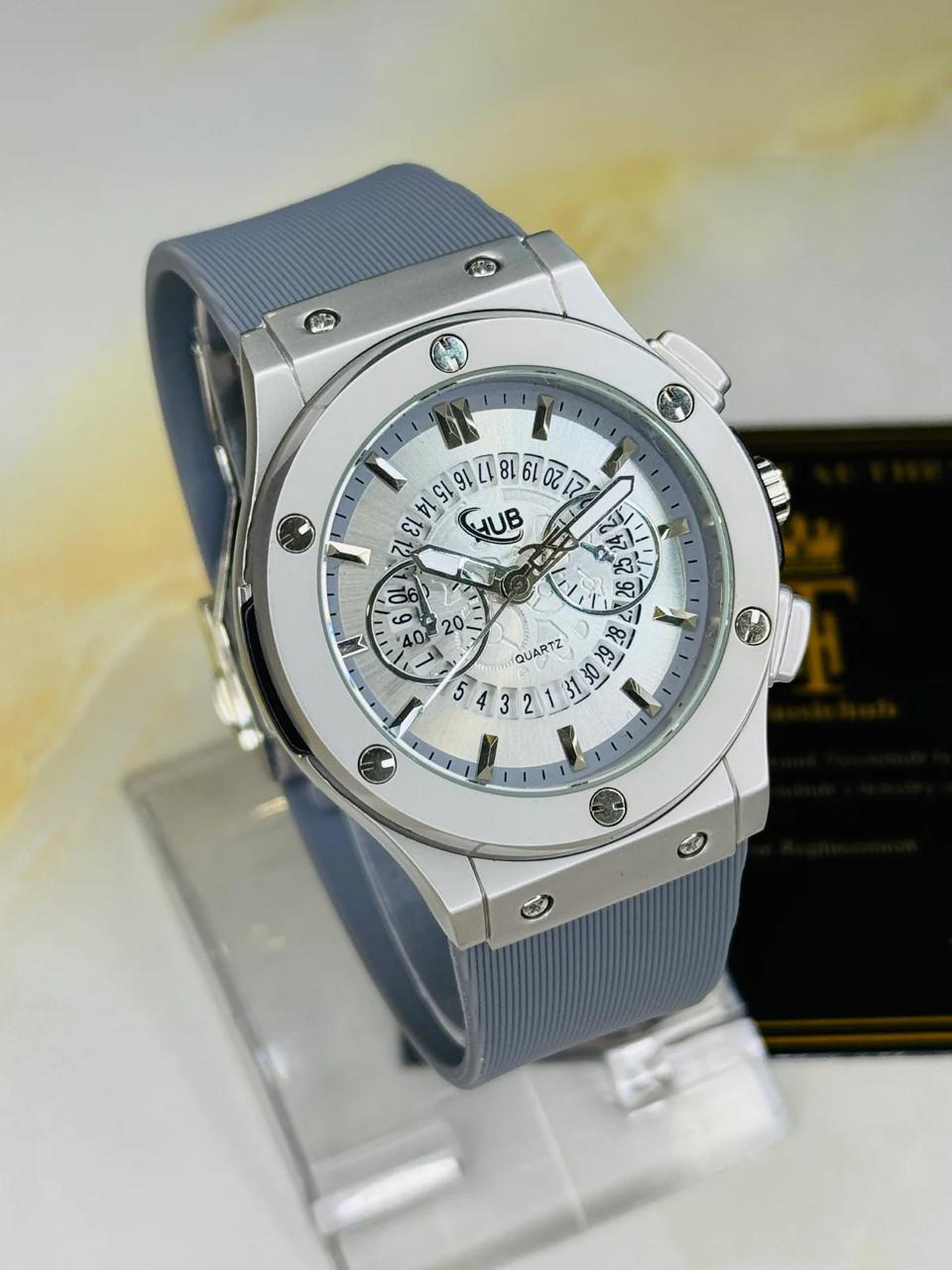 HUBLOT WITH  PREMIUM STRAPS.