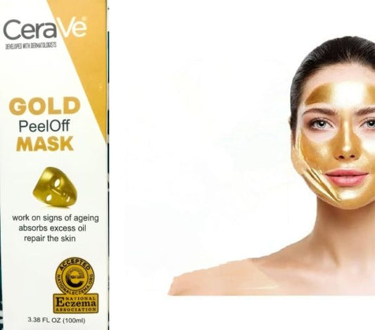 Cerave Radiant Glow Peel-off Gold Mask