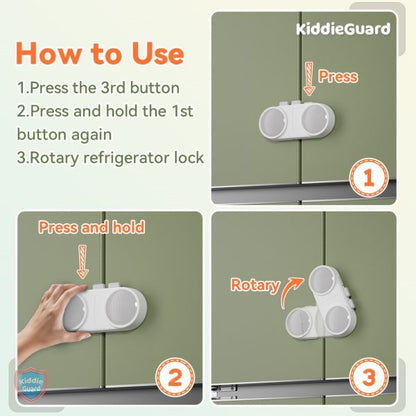 Multipurpose French Fridge Lock 3m Vhb Tape