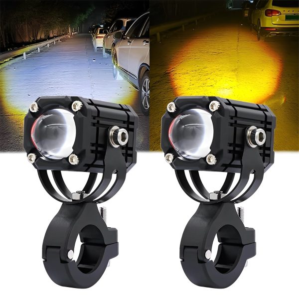 Universal Motorcycle Led Auxiliary Headlight – High/low
