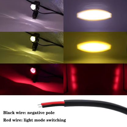 Universal Motorcycle Led Auxiliary Headlight – High/low